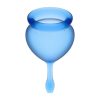 Feel Good Menstrual Cup Dark Blue 2pcs