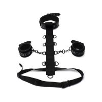 Whip Smart Diamond Body Restraint 3 Pc Set Black