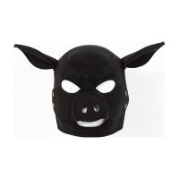 Neoprene Pig Mask Black