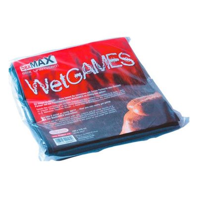 SexMAX WetGAMES Sheet Black