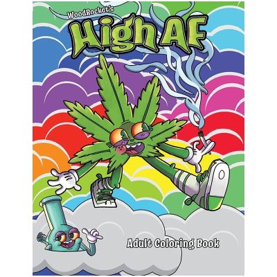 High AF Colouring Book