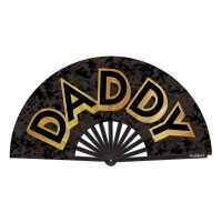 Daddy Folding Fan